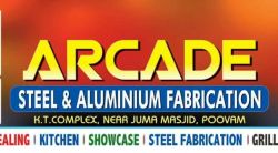 Arcade Aluminium Fabrication Poovam Logo