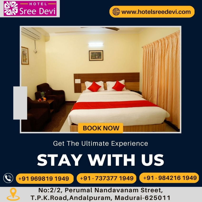 Hotel Sree Devi  The Best Budget Hotels In Madura Madurai North Logo
