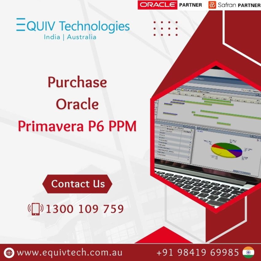 Purchase Oracle Primavera P6 License In Australia Photo