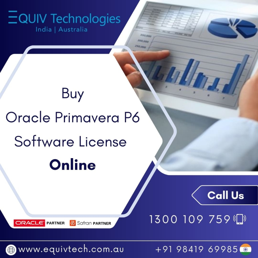 Purchase Oracle Primavera P6 License In Australia Photo