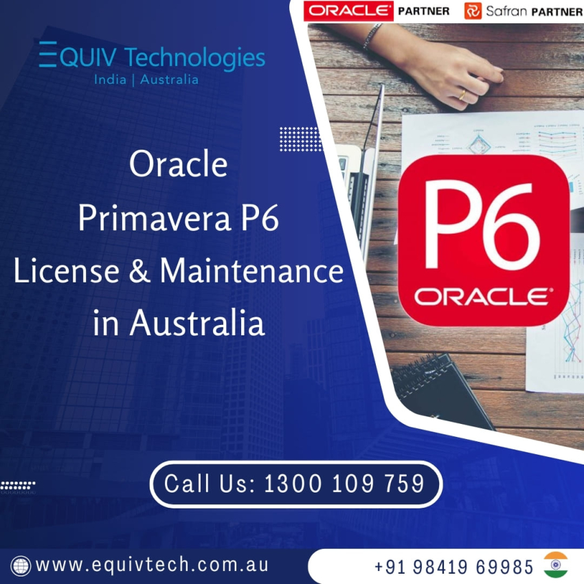 Purchase Oracle Primavera P6 License In Australia Photo